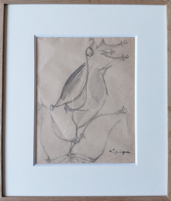 Charles LAPICQUE - Sans titre, 1947