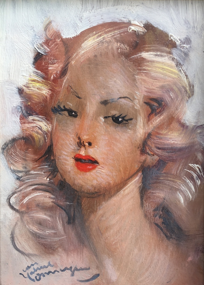 Jean-Gabriel Domergue - Porrait de Jeune-femme - 1940