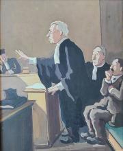 Pierre de Belay - La plaidoirie - 1935